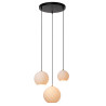 Lucide BINA - Suspension - Ø 40 cm - 3xE27 - Blanc