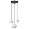 Lucide BINA - Suspension - Ø 40 cm - 3xE27 - Blanc
