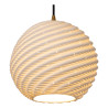 Lucide BINA - Suspension - Ø 25 cm - 1xE27 - Blanc