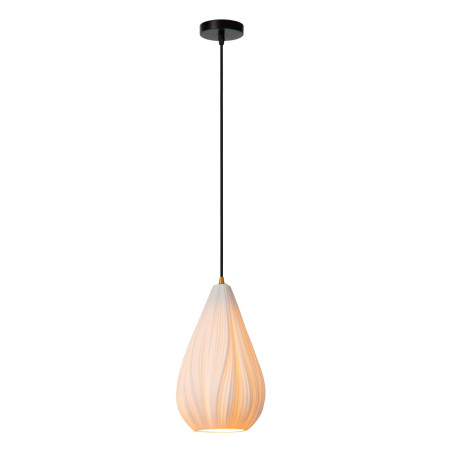 Lucide CINZIA - Suspension - Ø 18,3 cm - 1xE27 - Blanc