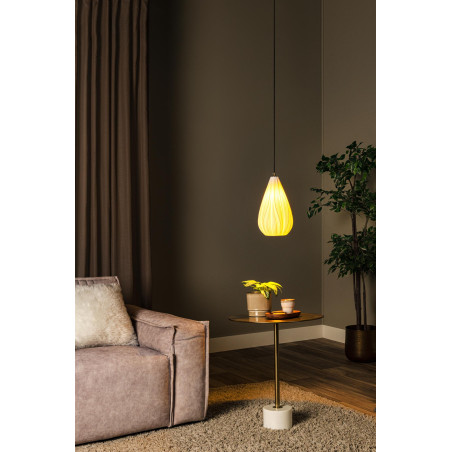 Lucide CINZIA - Suspension - Ø 18,3 cm - 1xE27 - Blanc
