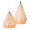 Lucide CINZIA - Suspension - Ø 55,5 cm - 4xE27 - Blanc