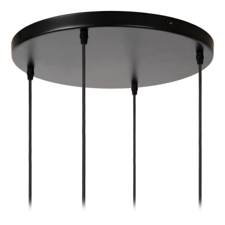 Lucide CINZIA - Suspension - Ø 55,5 cm - 4xE27 - Blanc
