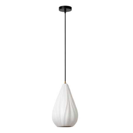 Lucide CINZIA - Suspension - 8xE27 - Blanc