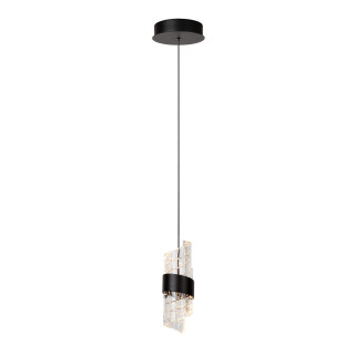 Lucide KLIGANDE - Suspension - Ø 13 cm - LED - 1x9W 2700K - Noir