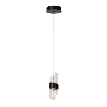 Lucide KLIGANDE - Suspension - Ø 13 cm - LED - 1x9W 2700K - Noir