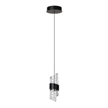 Lucide KLIGANDE - Suspension - Ø 13 cm - LED - 1x9W 2700K - Noir
