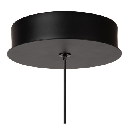 Lucide KLIGANDE - Suspension - Ø 13 cm - LED - 1x9W 2700K - Noir