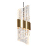 Lucide KLIGANDE - Suspension - Ø 25 cm - LED Dim. - 3x8W 2700K - Or Mat / Laiton