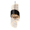Lucide KLIGANDE - Suspension - Ø 25 cm - LED Dim. - 3x8W 2700K - Noir