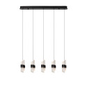 Lucide KLIGANDE - Suspension - LED Dim. - 5x7,8W 2700K - Noir