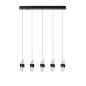 Lucide KLIGANDE - Suspension - LED Dim. - 5x7,8W 2700K - Noir