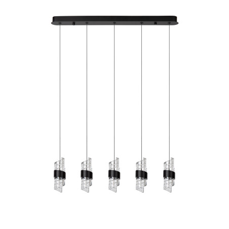 Lucide KLIGANDE - Suspension - LED Dim. - 5x7,8W 2700K - Noir