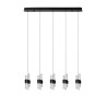 Lucide KLIGANDE - Suspension - LED Dim. - 5x7,8W 2700K - Noir