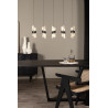 Lucide KLIGANDE - Suspension - LED Dim. - 5x7,8W 2700K - Noir