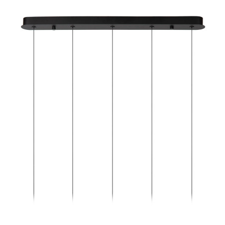 Lucide KLIGANDE - Suspension - LED Dim. - 5x7,8W 2700K - Noir