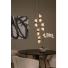 Lucide KLIGANDE - Suspension - Ø 30 cm - LED Dim. - 5x8W 2700K - Noir
