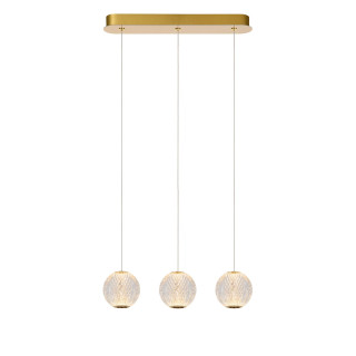Lucide CINTRA - Suspension - LED Dim. - 3x4,7W 2700K - Transparent