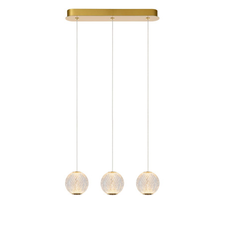 Lucide CINTRA - Suspension - LED Dim. - 3x4,7W 2700K - Transparent