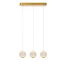 Lucide CINTRA - Suspension - LED Dim. - 3x4,7W 2700K - Transparent