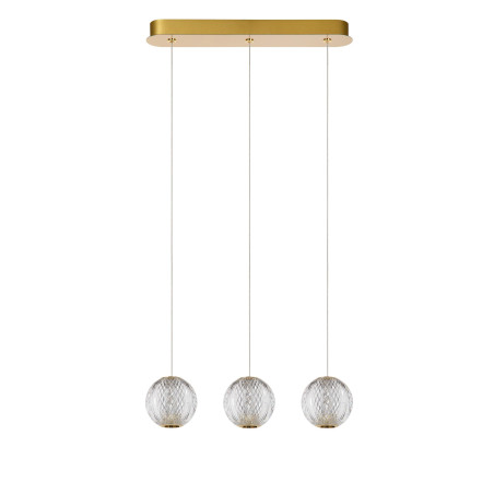 Lucide CINTRA - Suspension - LED Dim. - 3x4,7W 2700K - Transparent
