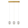 Lucide CINTRA - Suspension - LED Dim. - 3x4,7W 2700K - Transparent
