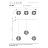 Lucide CINTRA - Suspension - LED Dim. - 3x4,7W 2700K - Transparent