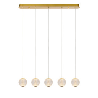Lucide CINTRA - Suspension - LED Dim. - 5x4,7W 2700K - Transparent