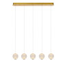 Lucide CINTRA - Suspension - LED Dim. - 5x4,7W 2700K - Transparent
