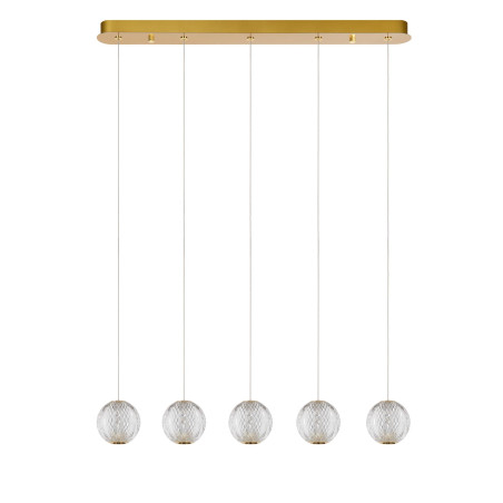 Lucide CINTRA - Suspension - LED Dim. - 5x4,7W 2700K - Transparent