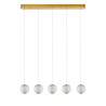 Lucide CINTRA - Suspension - LED Dim. - 5x4,7W 2700K - Transparent
