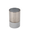 Lucide VELAS - Lampe de table - Piles - Ø 8 cm - LED - 3x0,2W 2700K - Fumé - Ensemble de 3