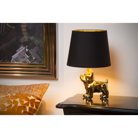Lucide EXTRAVAGANZA SIR WINSTON - Lampe de table - 1xE14 - Or