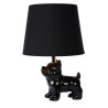 Lucide EXTRAVAGANZA SIR WINSTON - Lampe de table - 1xE14 - Noir