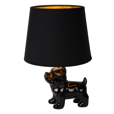 Lucide EXTRAVAGANZA SIR WINSTON - Lampe de table - 1xE14 - Noir