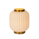 Lucide GOSSE - Lampe de table - Ø 19,5 cm - 1xE14 - Blanc