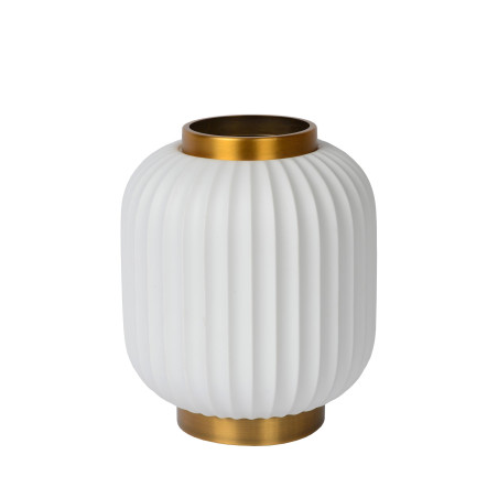 Lucide GOSSE - Lampe de table - Ø 19,5 cm - 1xE14 - Blanc