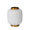 Lucide GOSSE - Lampe de table - Ø 19,5 cm - 1xE14 - Blanc