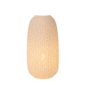 Lucide FLORES - Lampe de table - Ø 17,5 cm - 1xE14 - Blanc