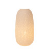 Lucide FLORES - Lampe de table - Ø 17,5 cm - 1xE14 - Blanc