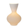 Lucide MOMORO - Lampe de table - 1xE14 - Blanc - L 19,7 x P 19,7 x H 29,4 cm