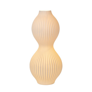 Lucide MOMORO - Lampe de table - 1xE14 - Blanc - L 17,8 x P 17,8 x H 40,2 cm