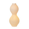Lucide MOMORO - Lampe de table - 1xE14 - Blanc - L 17,8 x P 17,8 x H 40,2 cm