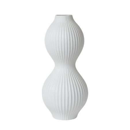 Lucide MOMORO - Lampe de table - 1xE14 - Blanc - L 17,8 x P 17,8 x H 40,2 cm
