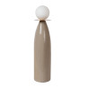 Lucide FIGARO - Lampe de table - Ø 12 cm - 1xG9 - Gris - H 53,5 cm