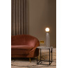Lucide FIGARO - Lampe de table - Ø 12 cm - 1xG9 - Gris - H 53,5 cm