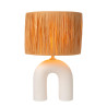 Lucide RONDA - Lampe de table - 1xE27 - Blanc