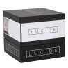 Lucide CINTRA - Lampe de table Rechargeable - Batterie/Piles - Ø 11 cm - LED 3 StepDim - 1x2W 3000K - Transparent