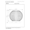 Lucide CINTRA - Lampe de table Rechargeable - Batterie/Piles - Ø 11 cm - LED 3 StepDim - 1x2W 3000K - Transparent