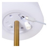 Lucide TYON - Lampe de table Rechargeable Intérieur/Extérieur - Batterie/Piles - Ø 15 cm - LED Dim. - 1x2W 2700K - IP65 - Or